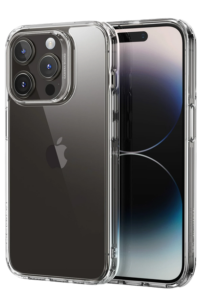 ESR Apple iPhone 15 Pro Ice Shield Tempered Cam Kılıf - Şeffaf
