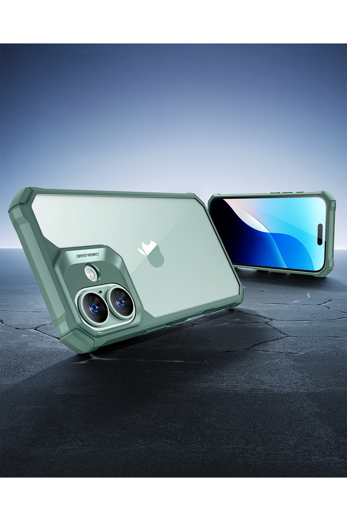 ESR Apple iPhone 16 Air Armor Kapak - Yeşil