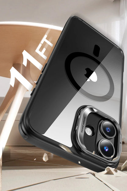 ESR Apple iPhone 16 Classic Hybrid Magsafe Standlı Kapak + Cam Hediyeli Set - Siyah