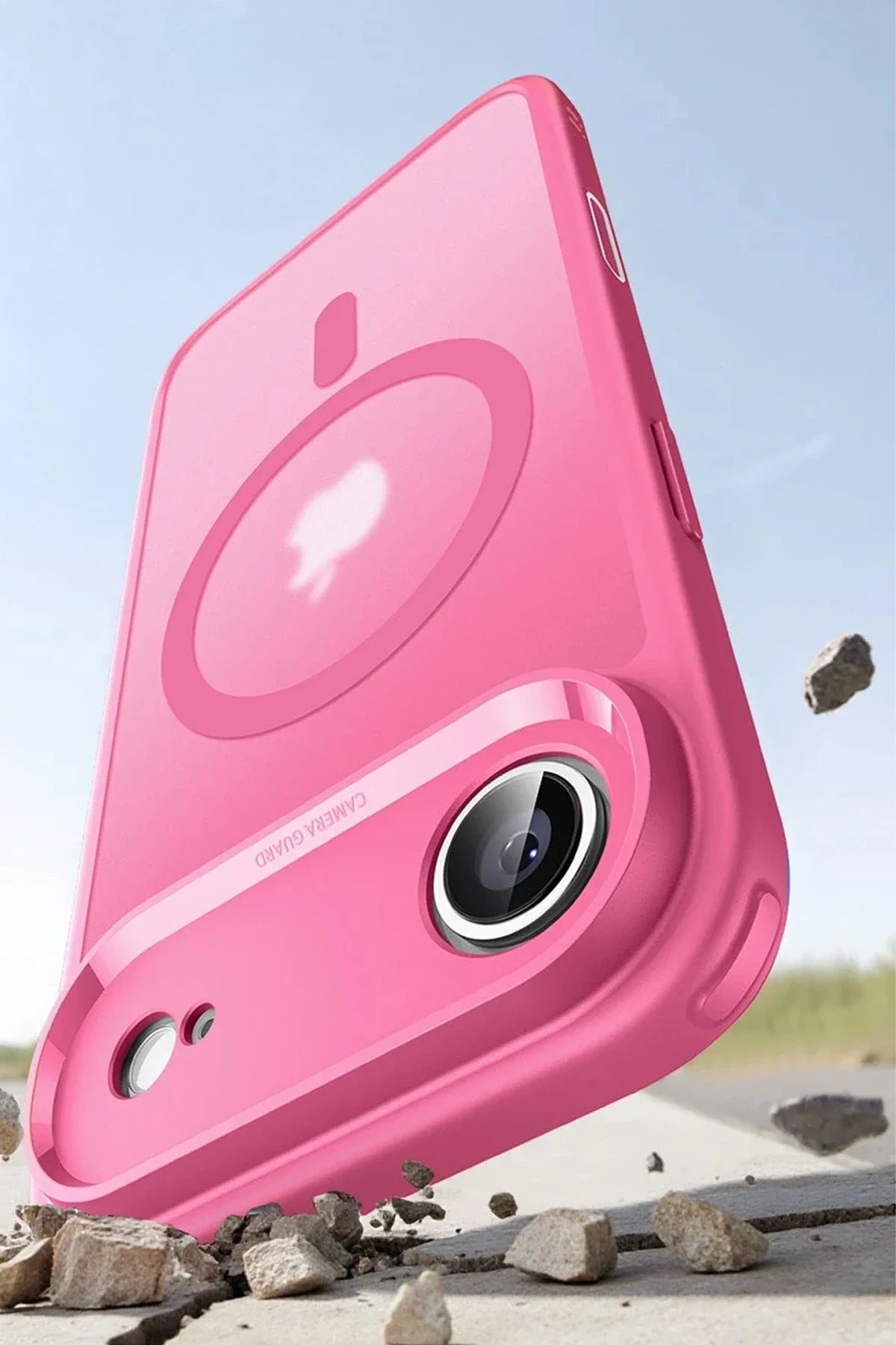 ESR Apple iPhone 17 Air Classic Hybrid Magsafe Kapak - Pembe