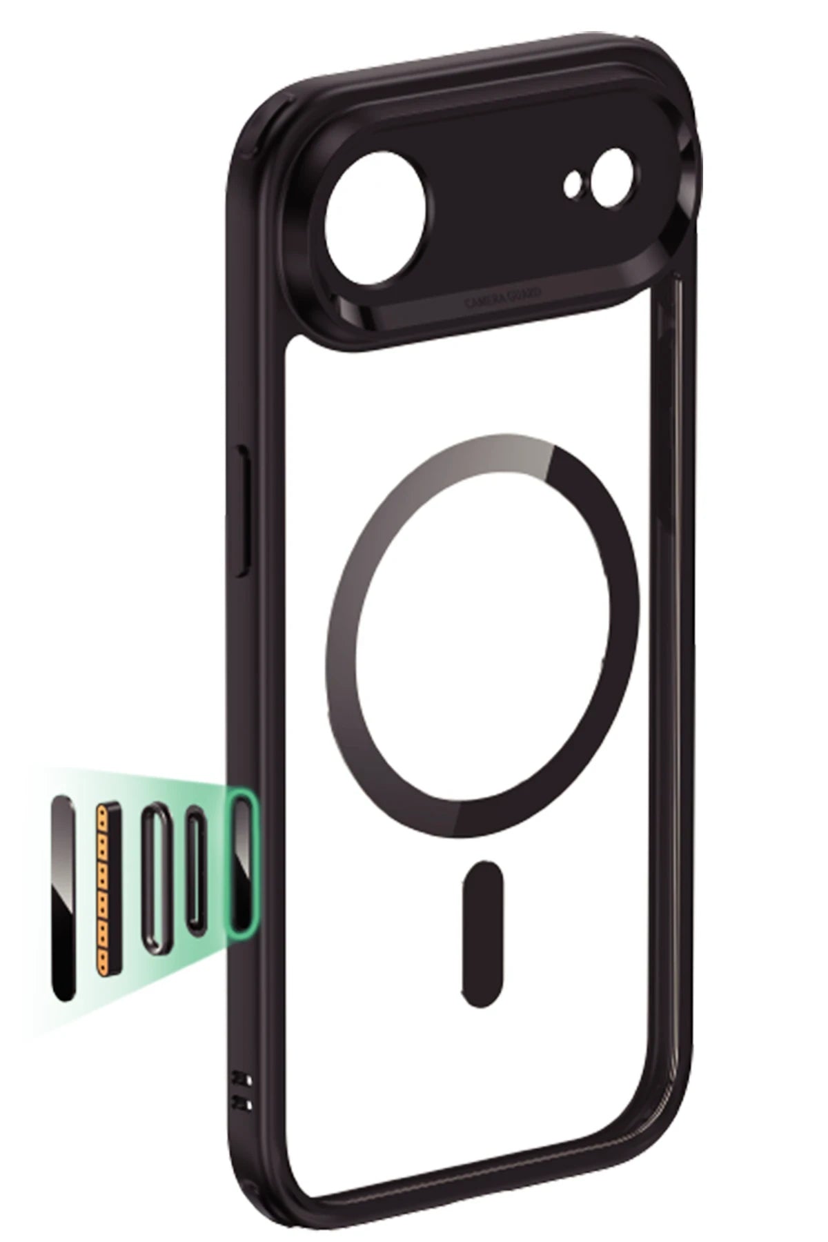 ESR Apple iPhone 17 Air Classic Hybrid Magsafe Kapak - Siyah