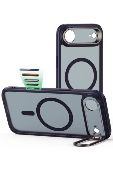 ESR Apple iPhone 17 Air Classic Hybrid Magsafe Standlı Kapak - Mavi