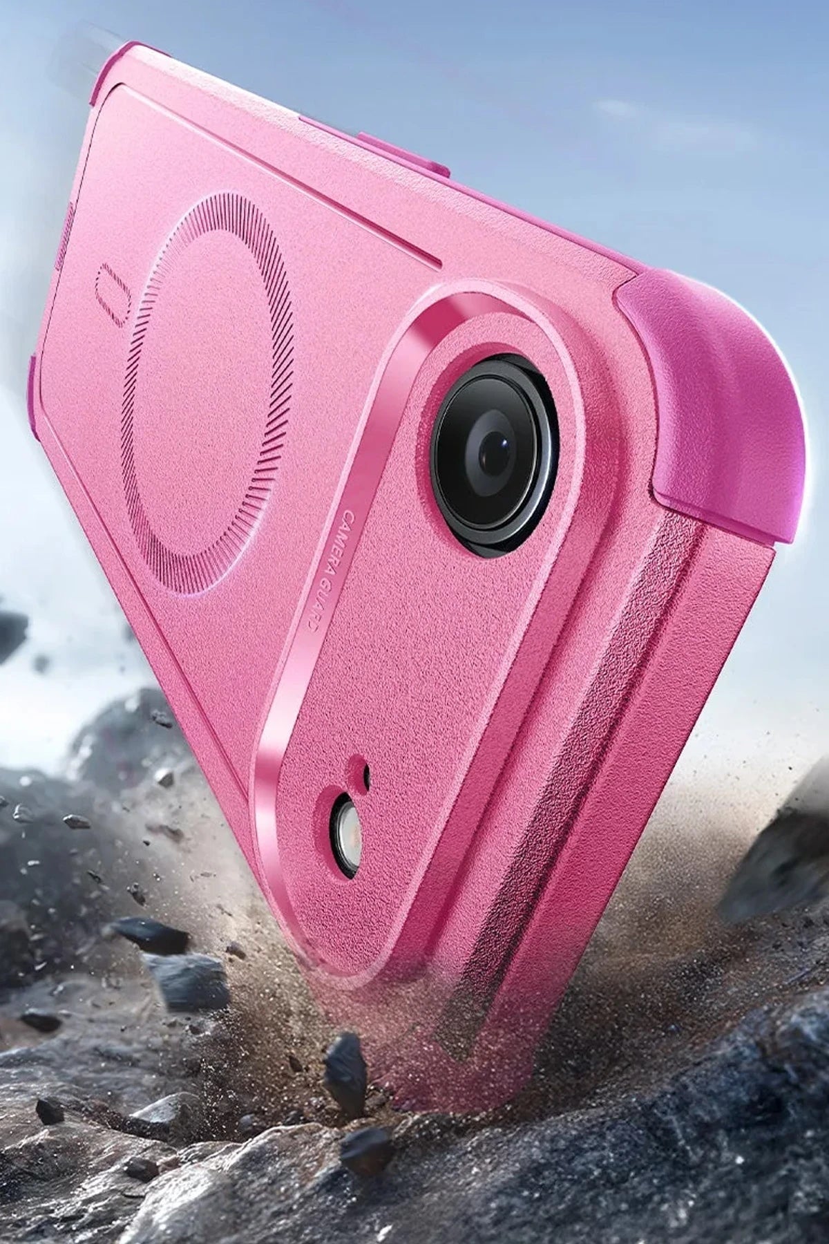 ESR Apple iPhone 17 Air Cyber Tough Magsafe Kapak - Pembe