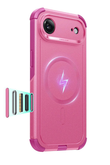 ESR Apple iPhone 17 Air Cyber Tough Magsafe Kapak - Pembe