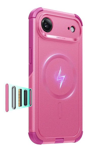 ESR Apple iPhone 17 Air Cyber Tough Magsafe Kapak - Pembe