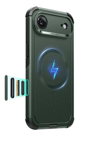 ESR Apple iPhone 17 Air Cyber Tough Magsafe Kapak - Yeşil