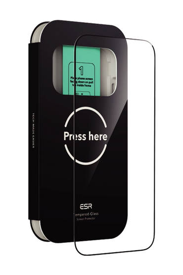 ESR Apple iPhone 17 Air UltraFit Classic 2 Adet Cam Ekran Koruyucu - Siyah
