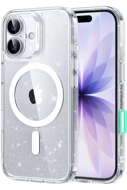 ESR Apple iPhone 17 Classic Hybrid Magsafe Kapak - Şeffaf Simli