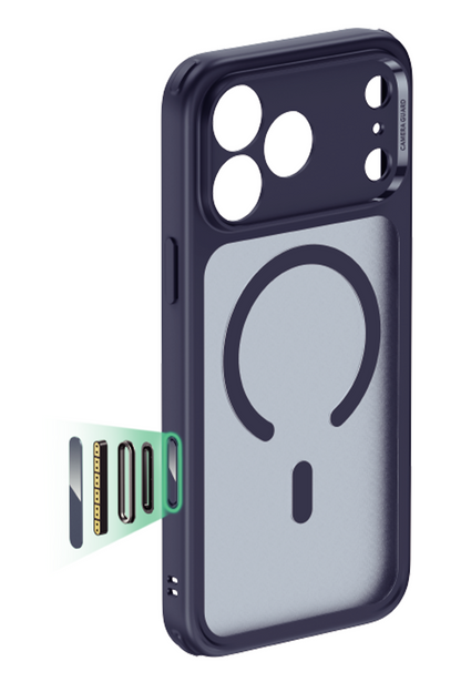 ESR Apple iPhone 17 Pro Classic Hybrid Magsafe Kapak - Frosted Blue