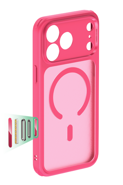 ESR Apple iPhone 17 Pro Classic Hybrid Magsafe Kapak - Frosted Pink
