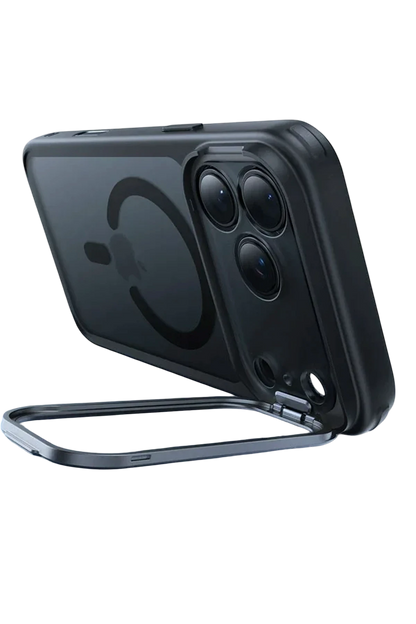 ESR Apple iPhone 17 Pro Classic Hybrid Magsafe Standlı Kapak - Buzlu Siyah