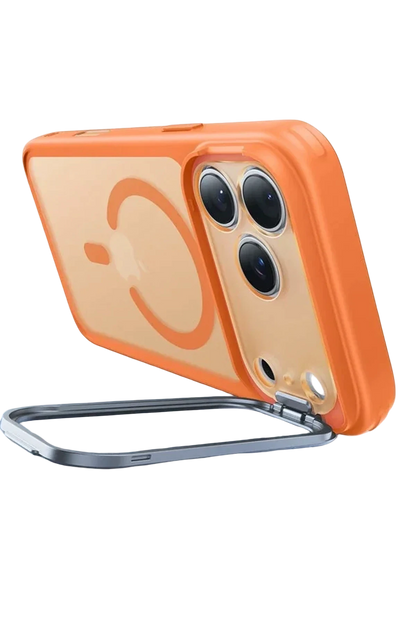 ESR Apple iPhone 17 Pro Classic Hybrid Magsafe Standlı Kapak - Turuncu