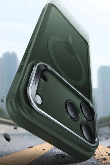 ESR Apple iPhone 17 Pro Classic Hybrid Magsafe Standlı Kapak - Yeşil
