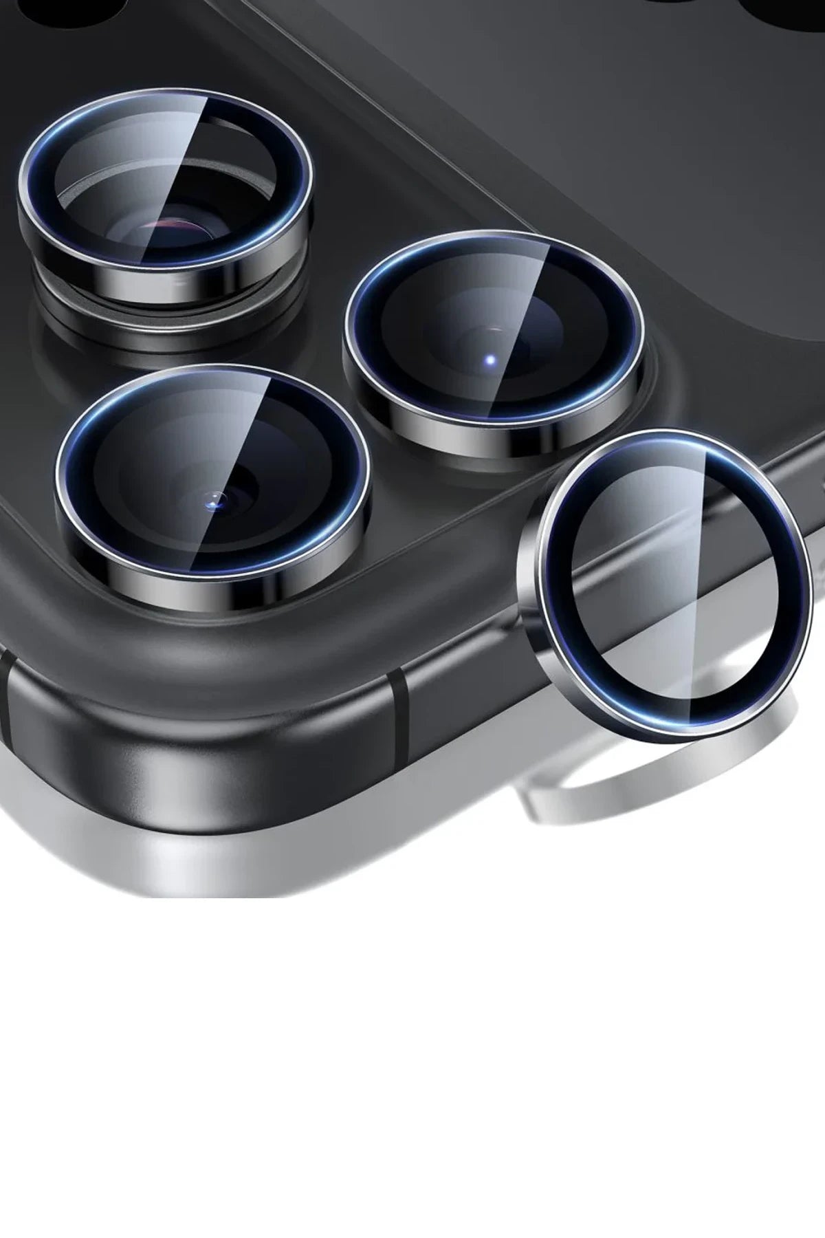 ESR Apple iPhone 17 Pro Max Armorite Kamera Lens Koruyucu - Siyah