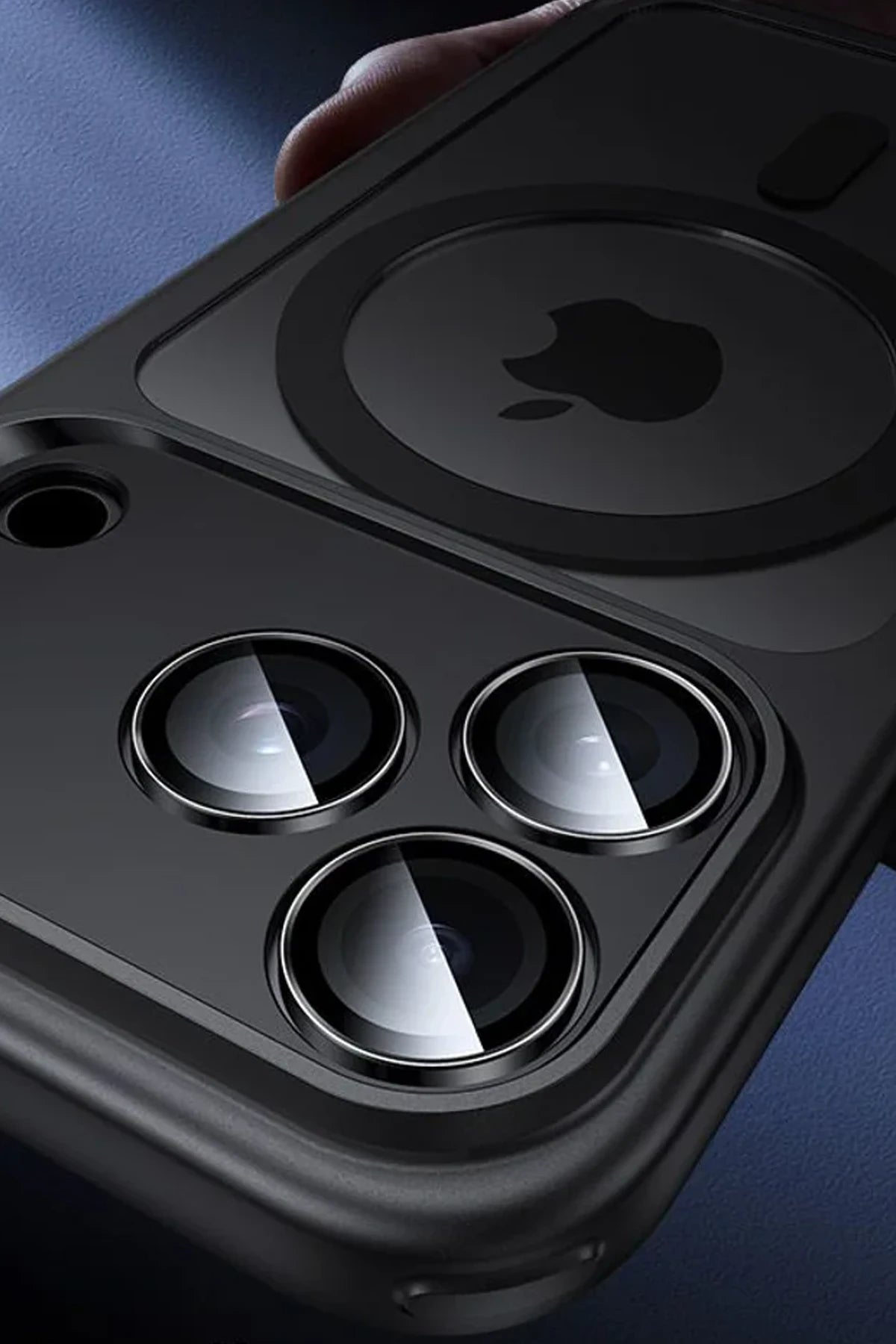 ESR Apple iPhone 17 Pro Max Armorite Kamera Lens Koruyucu - Siyah