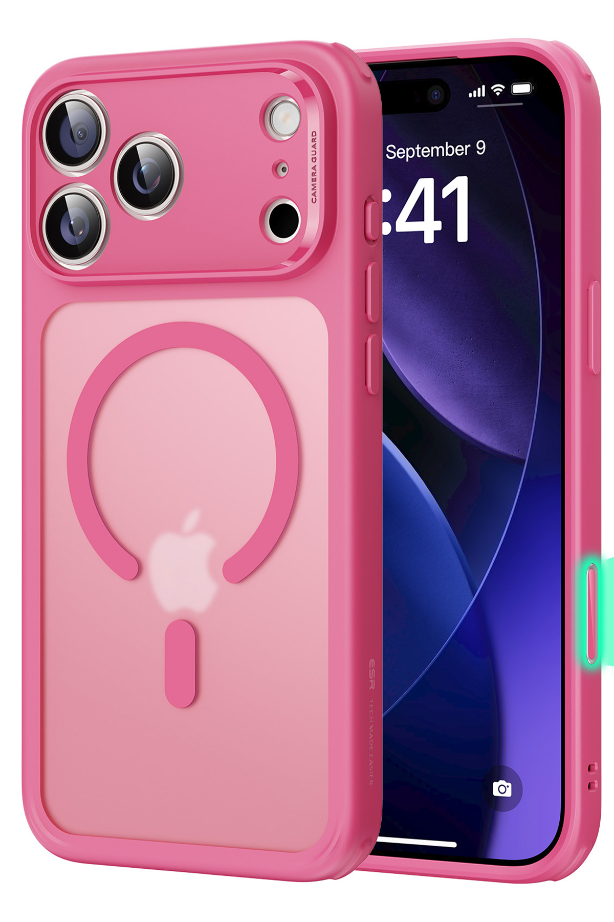 ESR Apple iPhone 17 Pro Max Classic Hybrid Magsafe Kapak - Frosted Pink