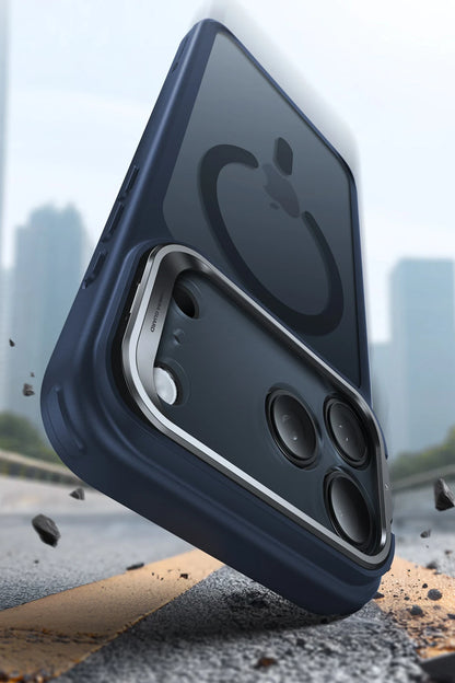 ESR Apple iPhone 17 Pro Max Classic Hybrid Magsafe Standlı Kapak - Mavi