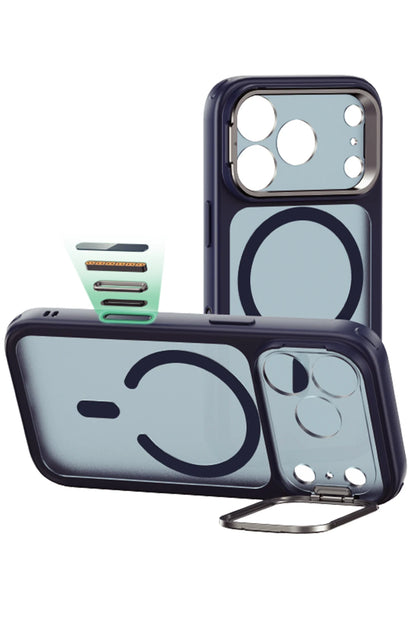 ESR Apple iPhone 17 Pro Max Classic Hybrid Magsafe Standlı Kapak - Mavi