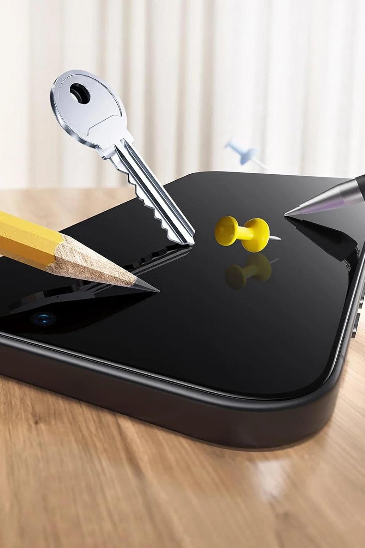 ESR Apple iPhone 17 Pro Max UltraFit Classic Cam Ekran Koruyucu - Siyah