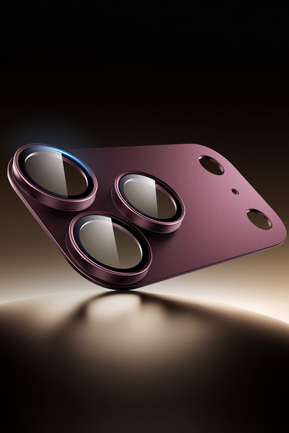 ESR Apple iPhone 18 Pro Armorite Pro Kamera Lens Koruyucu - Bordo