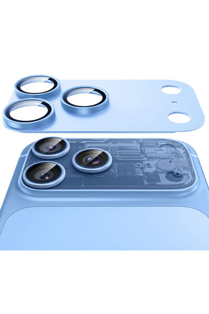 ESR Apple iPhone 18 Pro Armorite Pro Kamera Lens Koruyucu - Açık Mavi