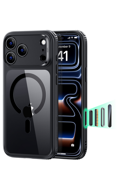 ESR Apple iPhone 18 Pro/17 Pro Classic Hybrid Magsafe Kapak - Siyah