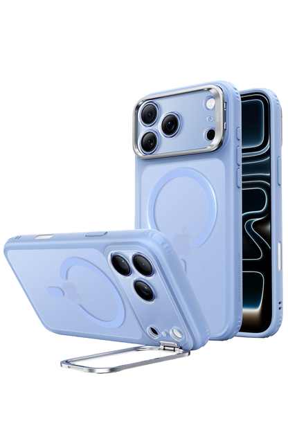 ESR Apple iPhone 18 Pro/17 Pro Classic Hybrid Magsafe Standlı Kapak - Açık Mavi