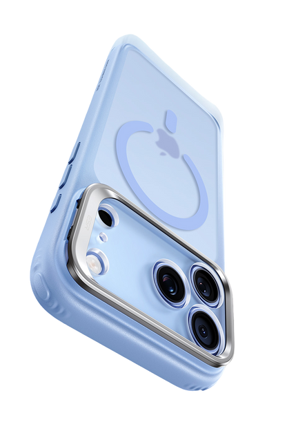 ESR Apple iPhone 18 Pro/17 Pro Classic Hybrid Magsafe Standlı Kapak - Açık Mavi
