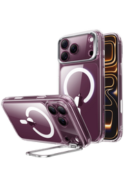 ESR Apple iPhone 18 Pro/17 Pro Classic Hybrid Magsafe Standlı Kapak - Şeffaf