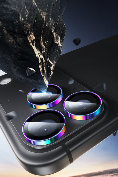 ESR Apple iPhone 18 Pro Max Armorite Kamera Lens Koruyucu - Rainbow