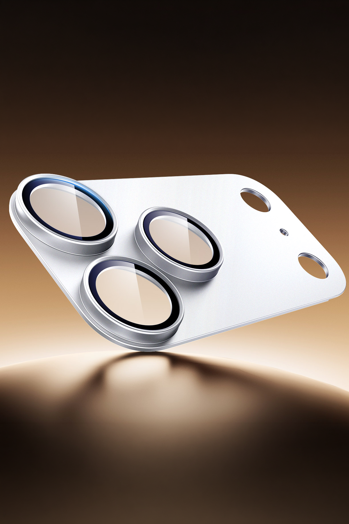 ESR Apple iPhone 18 Pro Max Armorite Pro Kamera Lens Koruyucu - Gümüş