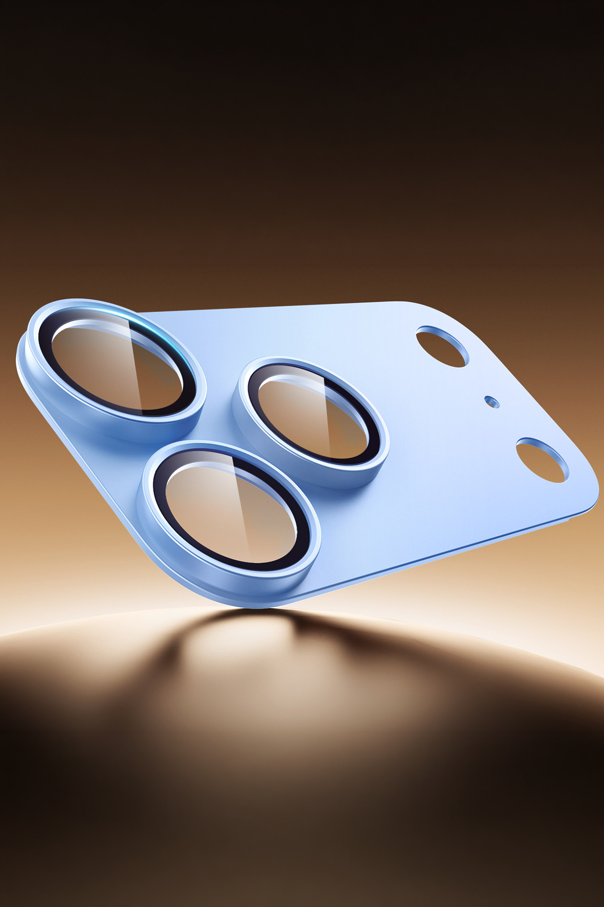 ESR Apple iPhone 18 Pro Max Armorite Pro Kamera Lens Koruyucu - Açık Mavi
