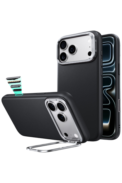 ESR Apple iPhone 18 Pro Max/17 Pro Max Atelier Magsafe Standlı Kapak - Siyah