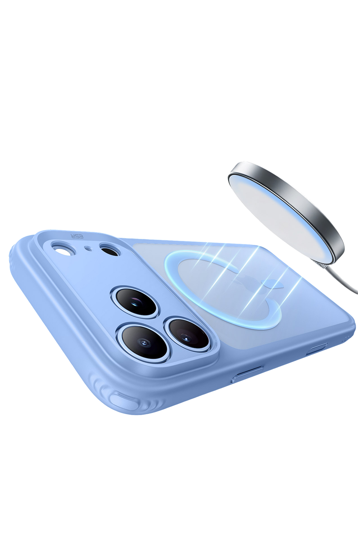 ESR Apple iPhone 18 Pro Max/17 Pro Max Classic Hybrid Magsafe Kapak - Açık Mavi