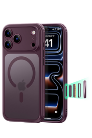 ESR Apple iPhone 18 Pro Max/17 Pro Max Classic Hybrid Magsafe Kapak - Bordo
