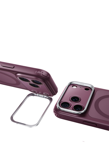 ESR Apple iPhone 18 Pro Max/17 Pro Max Classic Hybrid Magsafe Standlı Kapak - Bordo