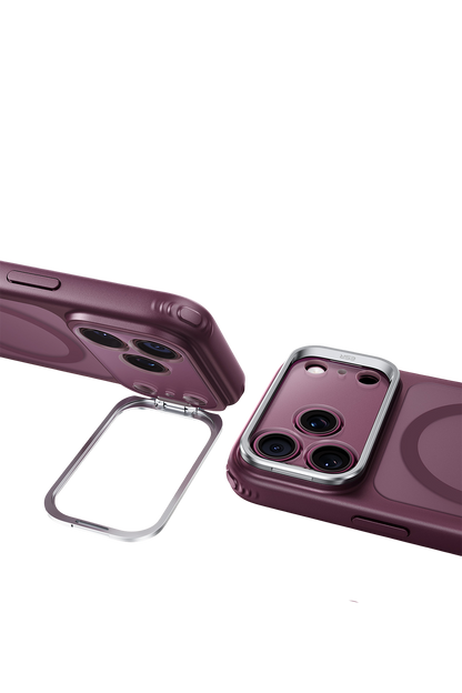ESR Apple iPhone 18 Pro Max/17 Pro Max Classic Hybrid Magsafe Standlı Kapak - Bordo