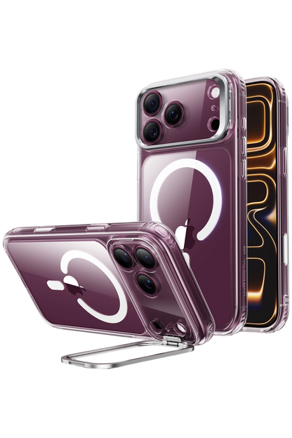 ESR Apple iPhone 18 Pro Max/17 Pro Max Classic Hybrid Magsafe Standlı Kapak - Şeffaf