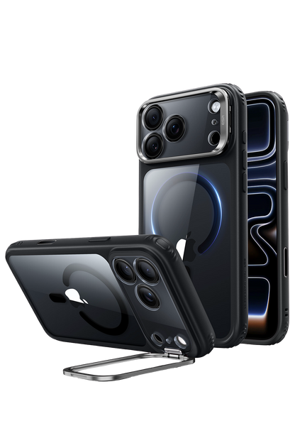 ESR Apple iPhone 18 Pro Max/17 Pro Max Classic Hybrid Magsafe Standlı Kapak - Siyah