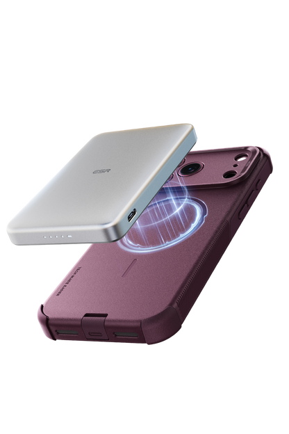 ESR Apple iPhone 18 Pro Max/17 Pro Max Cyber Tough Magsafe Kapak - Bordo