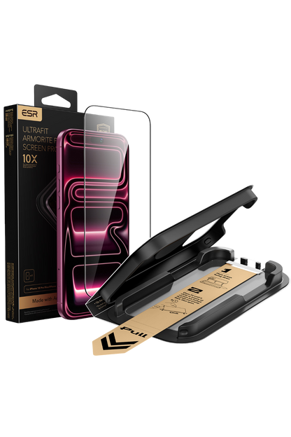 ESR Apple iPhone 18 Pro Max/17 Pro Max UltraFit Armorite Pro Cam Ekran Koruyucu - Siyah