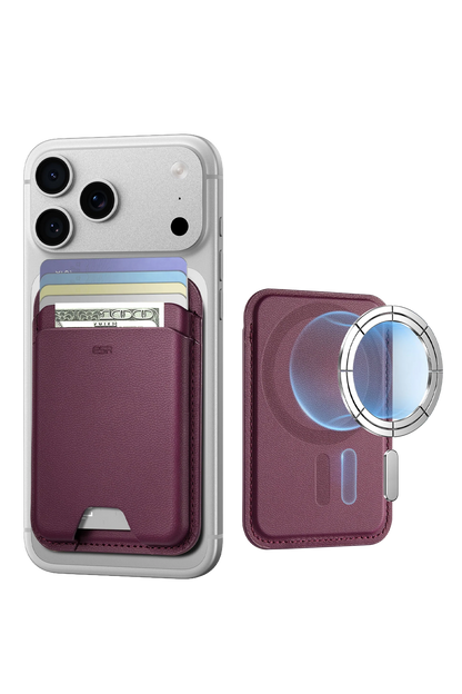 ESR HaloLock Wallet Boost Magsafe Kartlık - Bordo