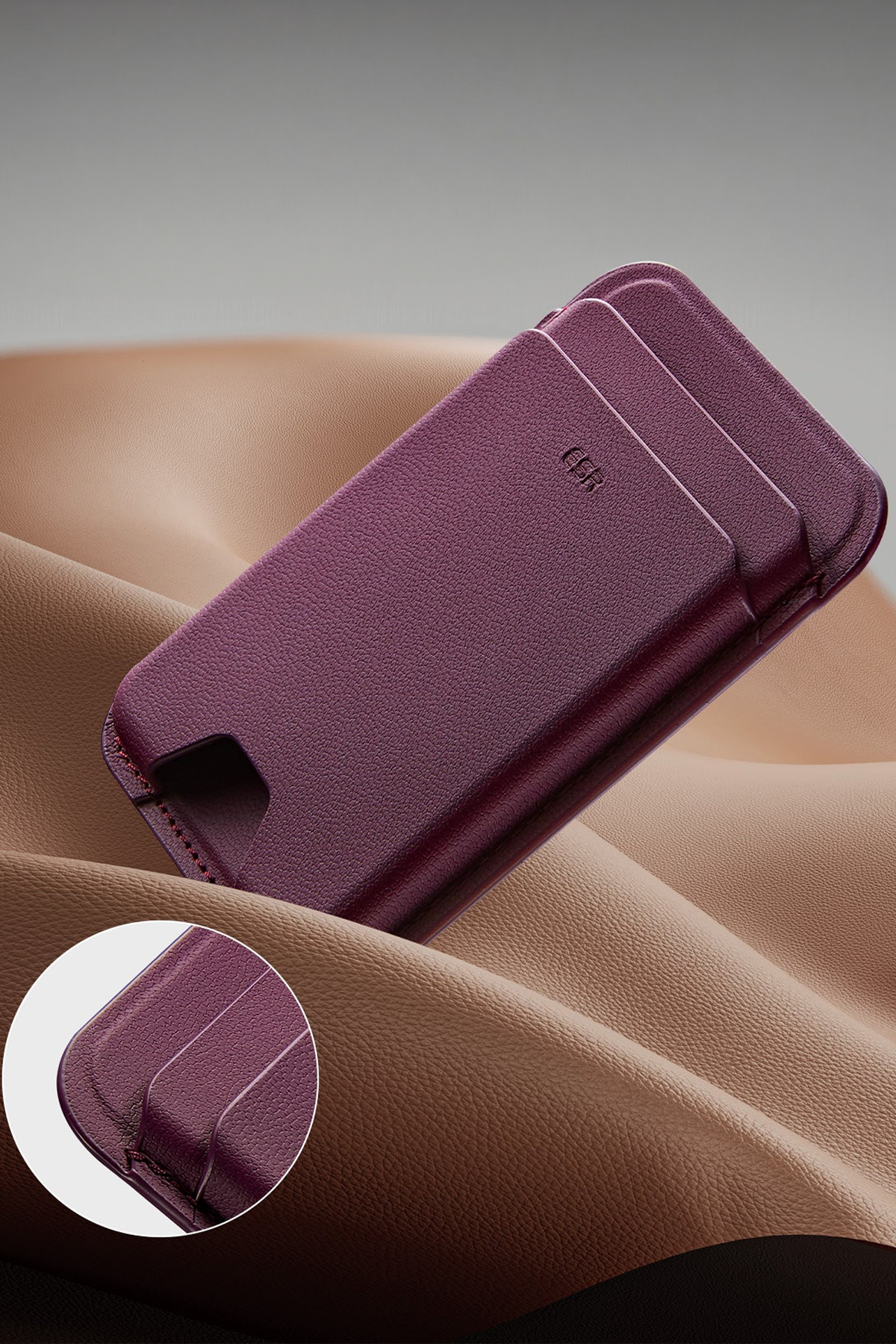 ESR HaloLock Wallet Boost Magsafe Kartlık - Bordo