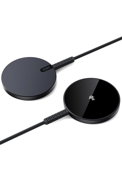 ESR Qi2 Mini HaloLock 15W Magsafe Şarj Aleti - Siyah