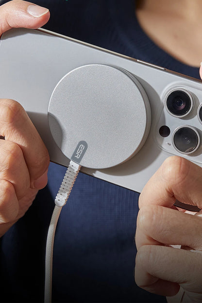 ESR Qi2 Mini HaloLock 15W Magsafe Şarj Aleti - Gümüş
