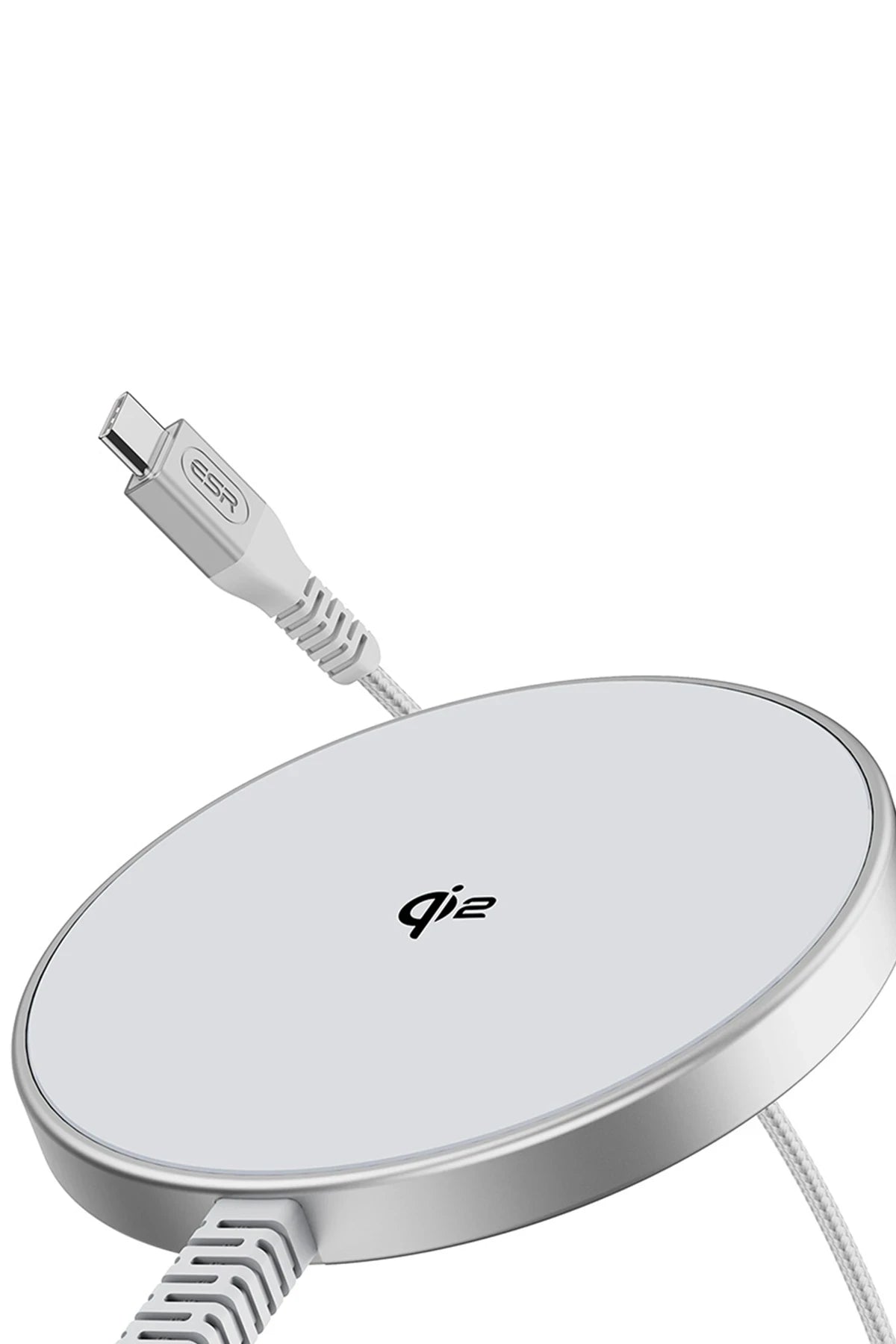 ESR Qi2 Mini HaloLock 15W Magsafe Şarj Aleti - Gümüş