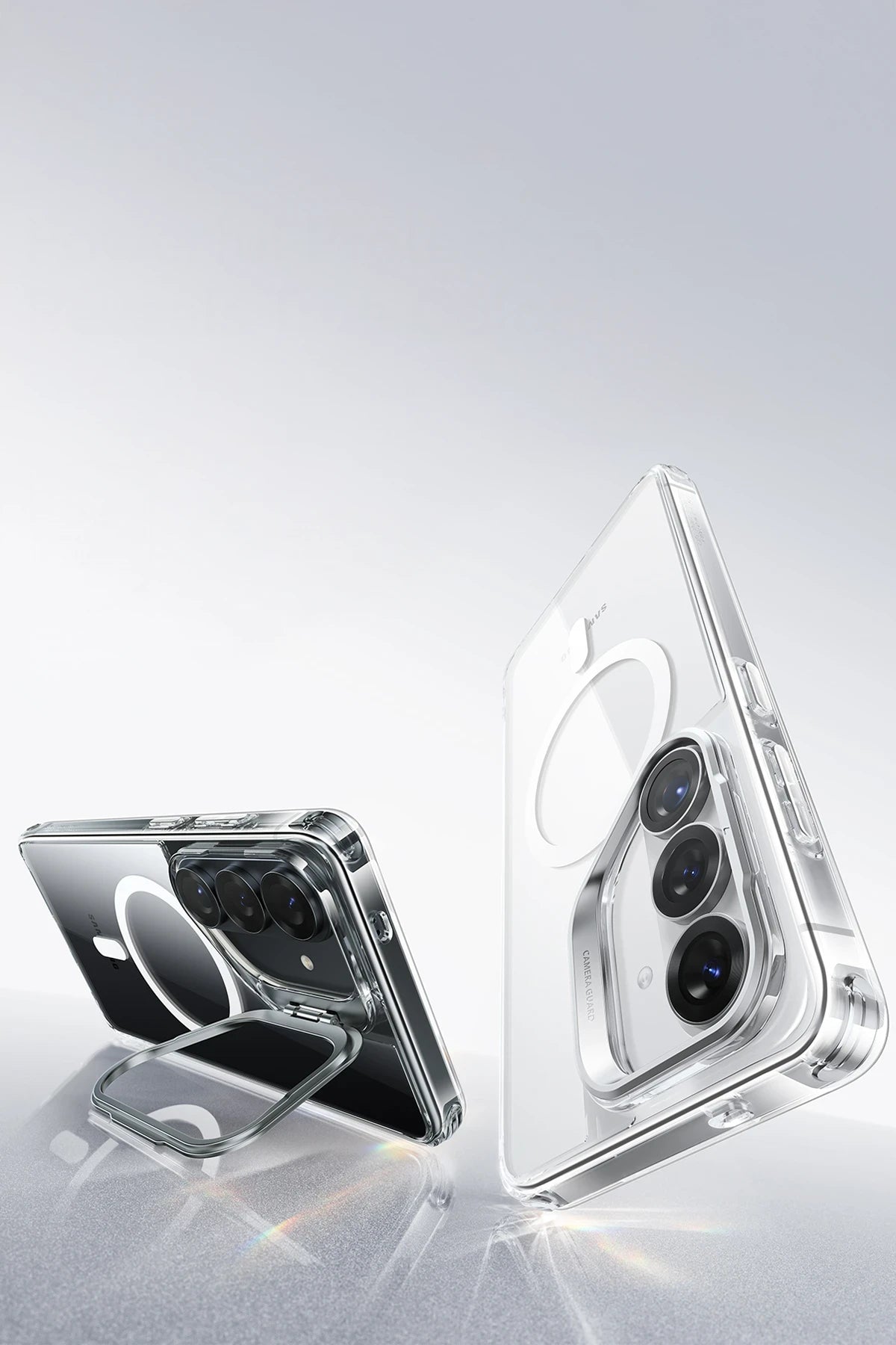 ESR Samsung Galaxy S26 Plus Classic Hybrid Magsafe Standlı Kapak - Şeffaf