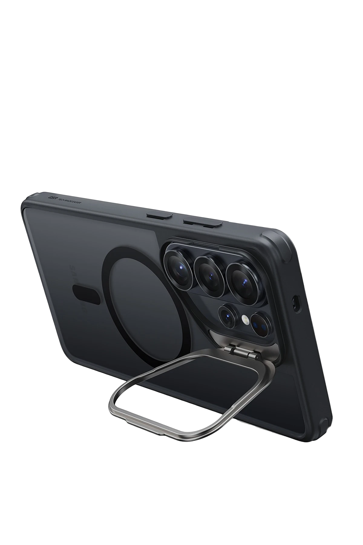 ESR Samsung Galaxy S26 Ultra Classic Hybrid Magsafe Standlı Kapak - Buzlu Siyah