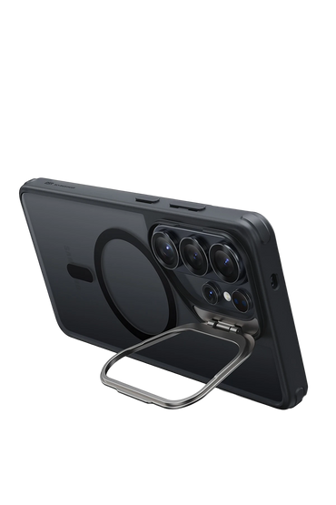 ESR Samsung Galaxy S26 Ultra Classic Hybrid Magsafe Standlı Kapak - Buzlu Siyah