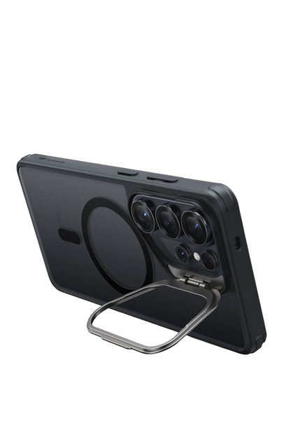 ESR Samsung Galaxy S26 Ultra Classic Hybrid Magsafe Standlı Kapak - Buzlu Siyah